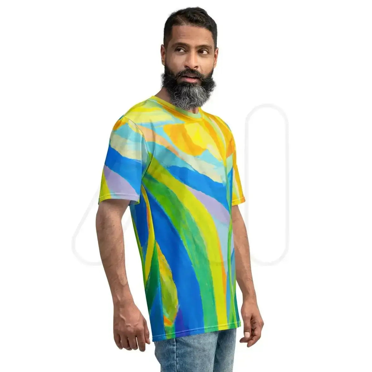 OpenAI Research Floral Painting T-shirt (men)