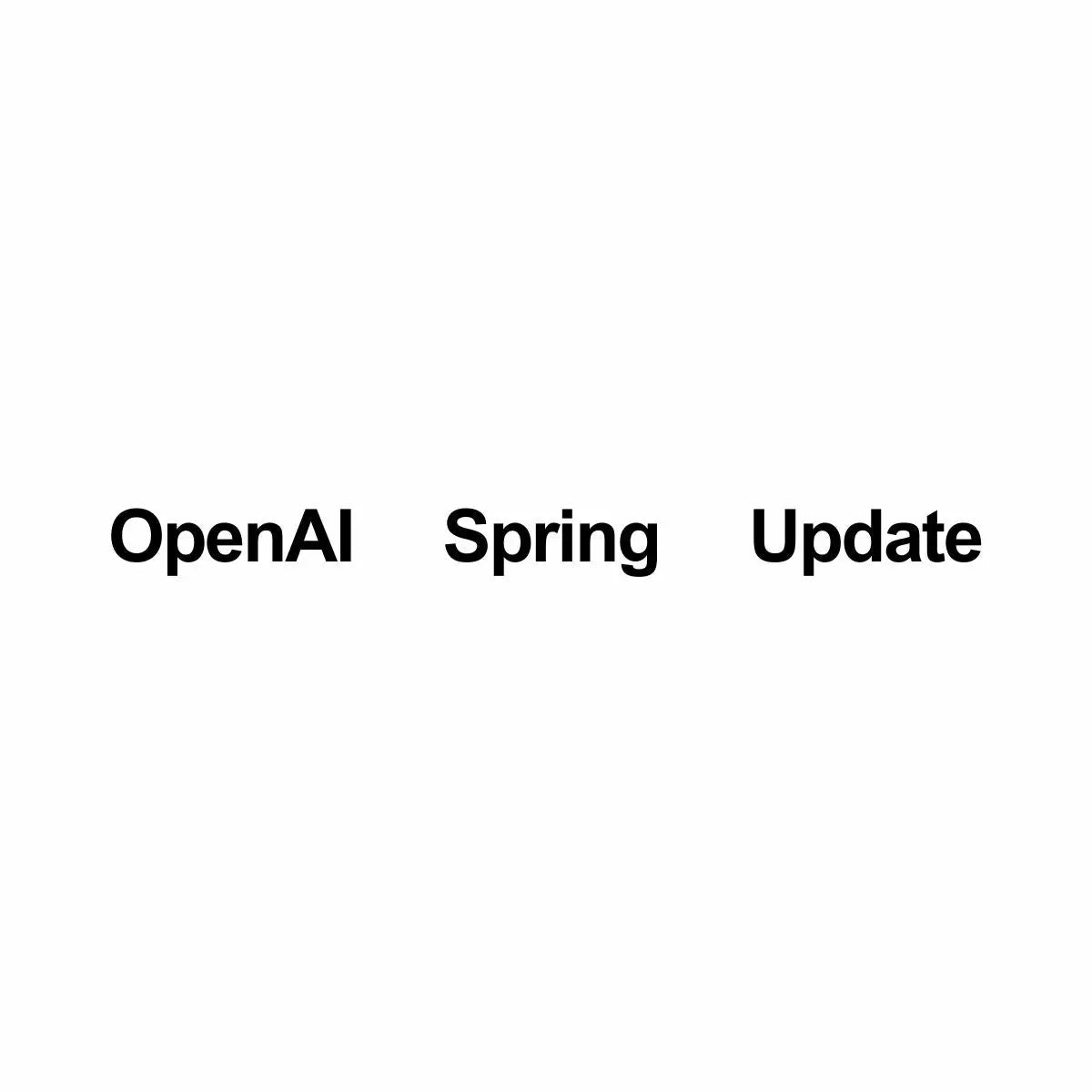 OpenAI Spring Update ▶