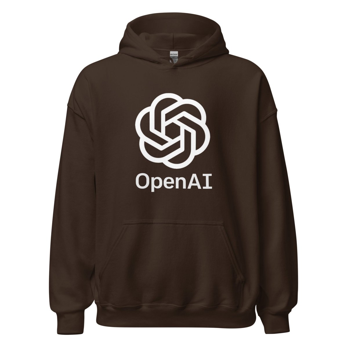 OpenAI Stacked Logo Hoodie (unisex) - AI Store