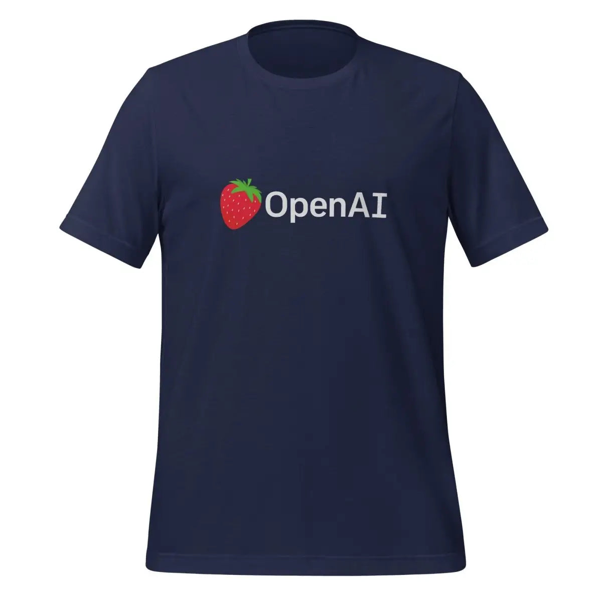 OpenAI Strawberry Logo T-Shirt (unisex) - Navy / M