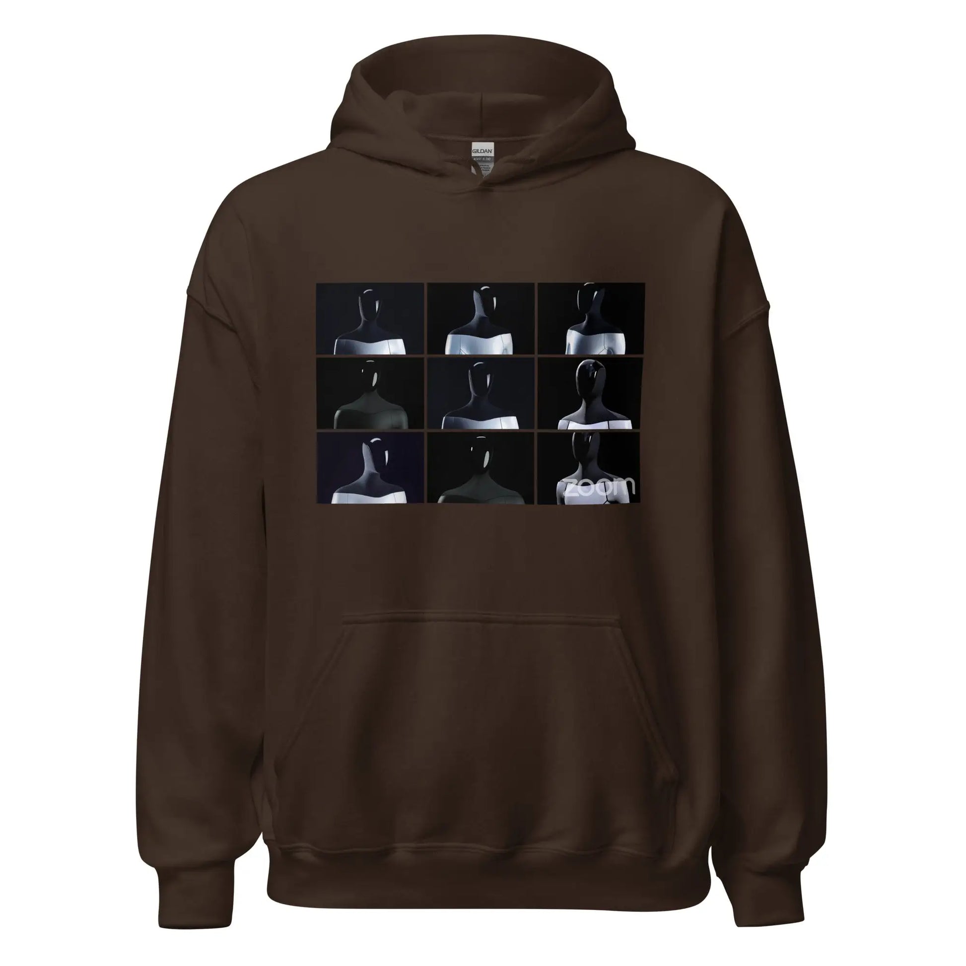 Optimus Zoom Call Hoodie (unisex) - Dark Chocolate / M