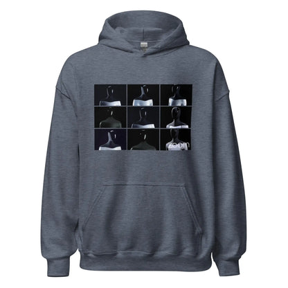 Optimus Zoom Call Hoodie (unisex) - Heather Sport Dark Navy / M