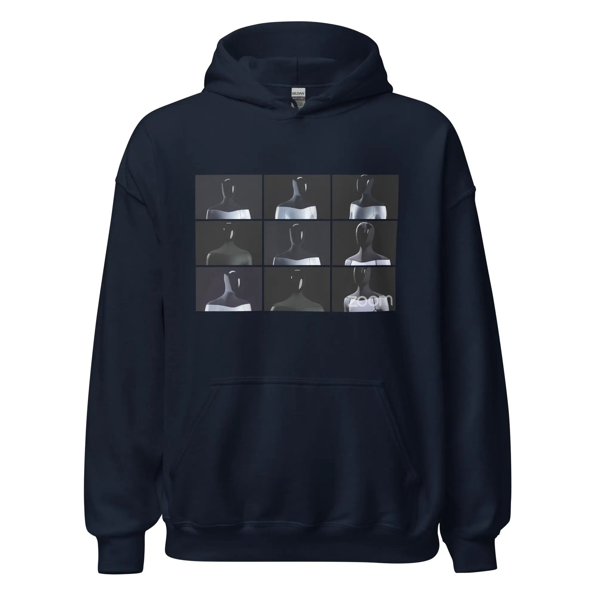 Optimus Zoom Call Hoodie (unisex) - Navy / M