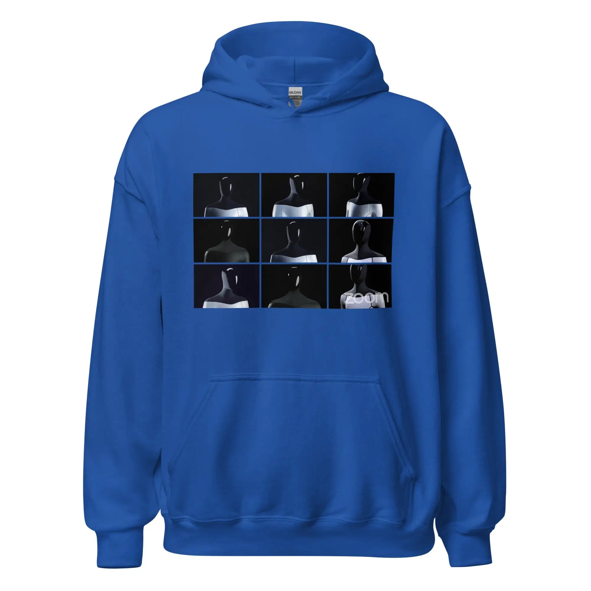 Optimus Zoom Call Hoodie (unisex) - Royal / M