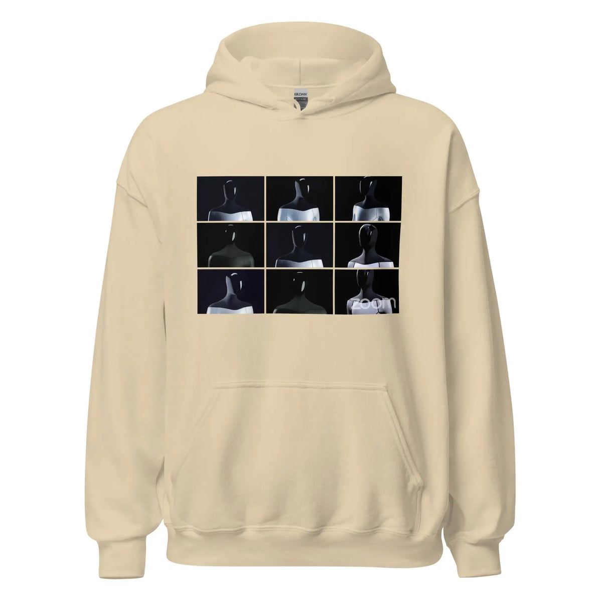 Optimus Zoom Call Hoodie (unisex) - Sand / M