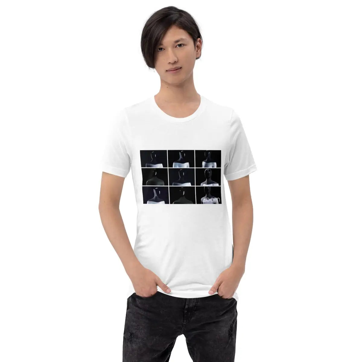 The Optimus Zoom Call T-shirt (unisex).