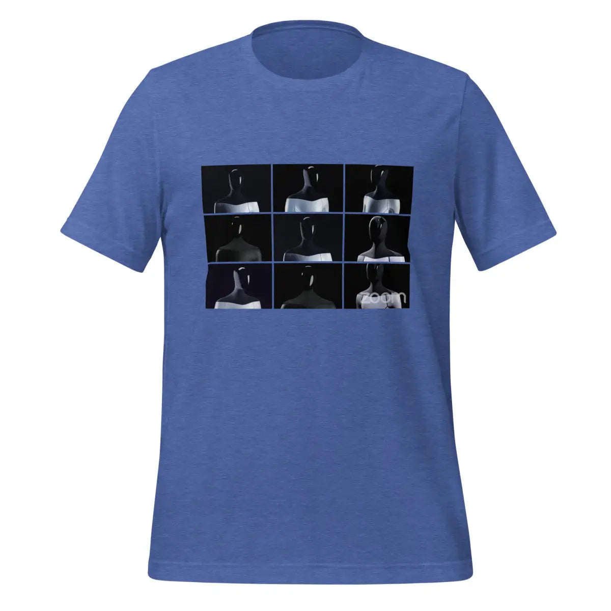 The Optimus Zoom Call T-shirt (unisex) Heather True Royal / m.