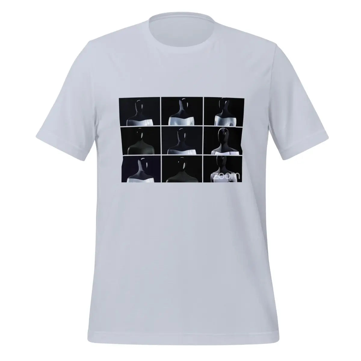 The Optimus Zoom Call T-shirt (unisex) Light Blue / m.