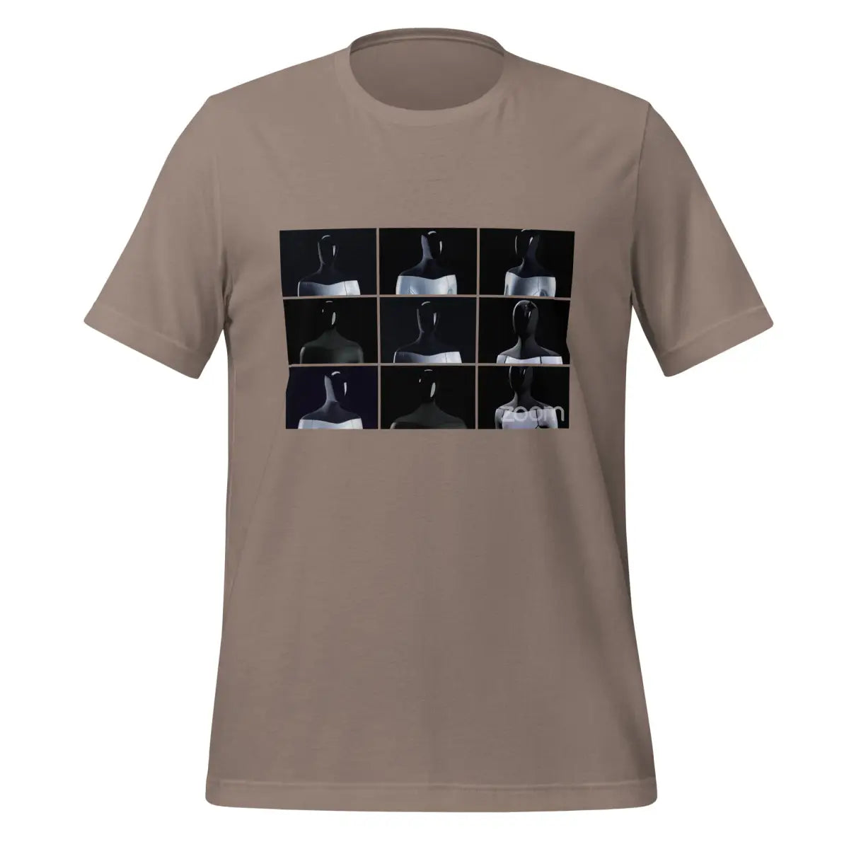 The Optimus Zoom Call T-shirt (unisex) Pebble / m.