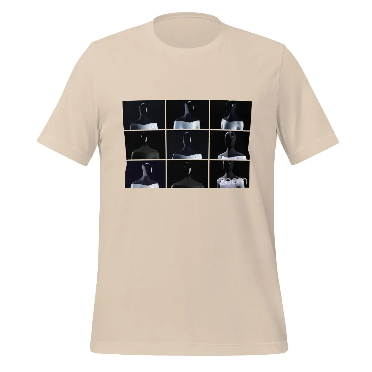 The Optimus Zoom Call T-shirt (unisex) Soft Cream / m.