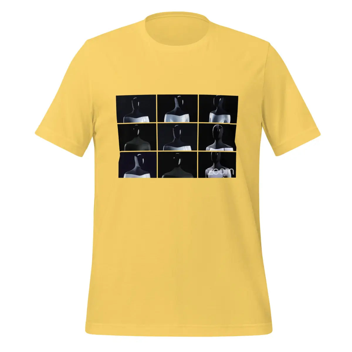 The Optimus Zoom Call T-shirt (unisex) Yellow / m.