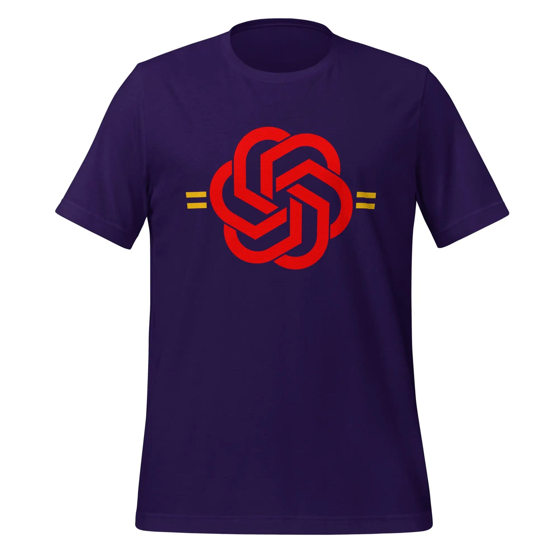 OracAI Bank Logo T-Shirt (unisex) - Team Purple / M