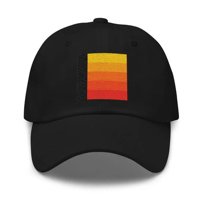 Orange Gradient AI Cap - Black