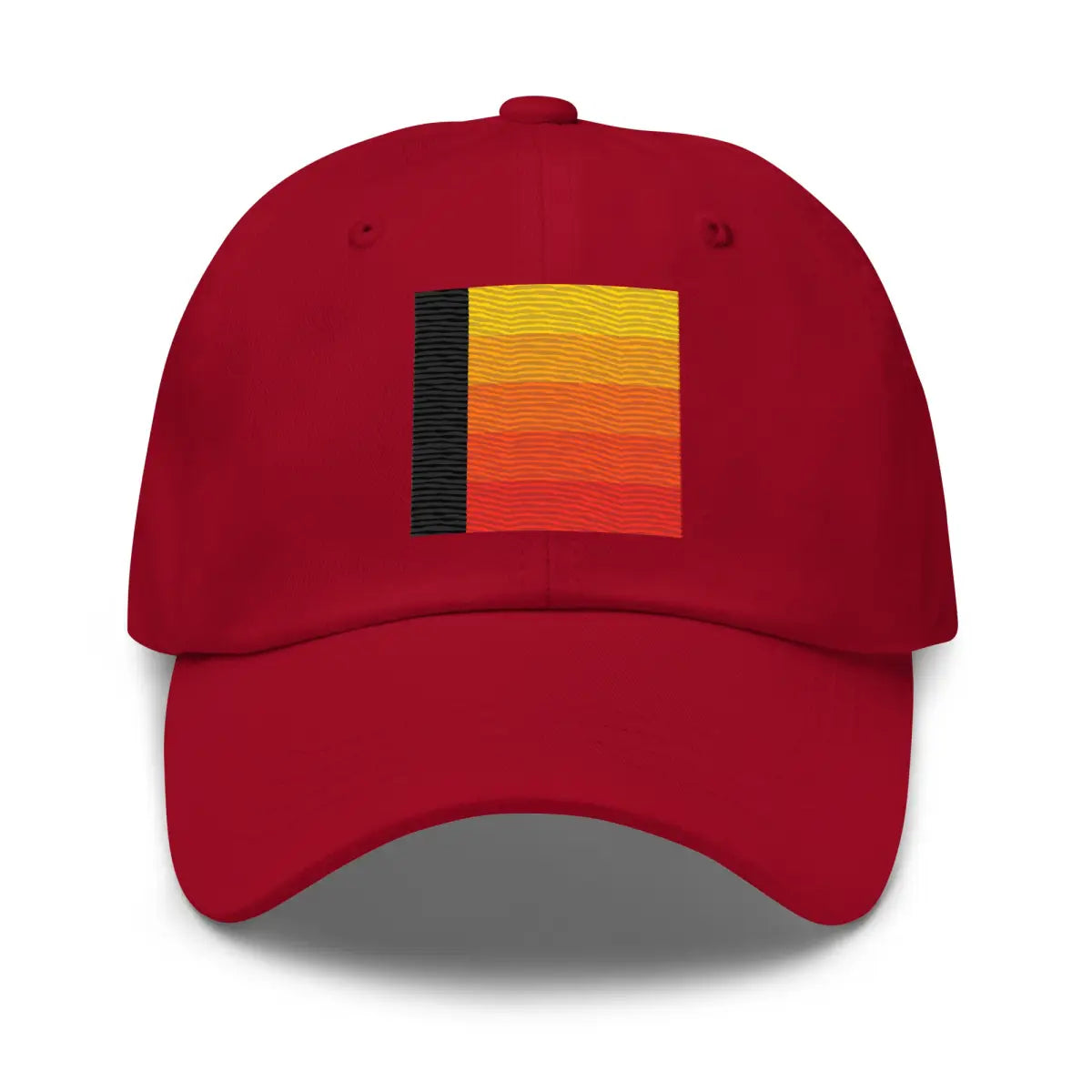 Orange Gradient AI Cap - Cranberry