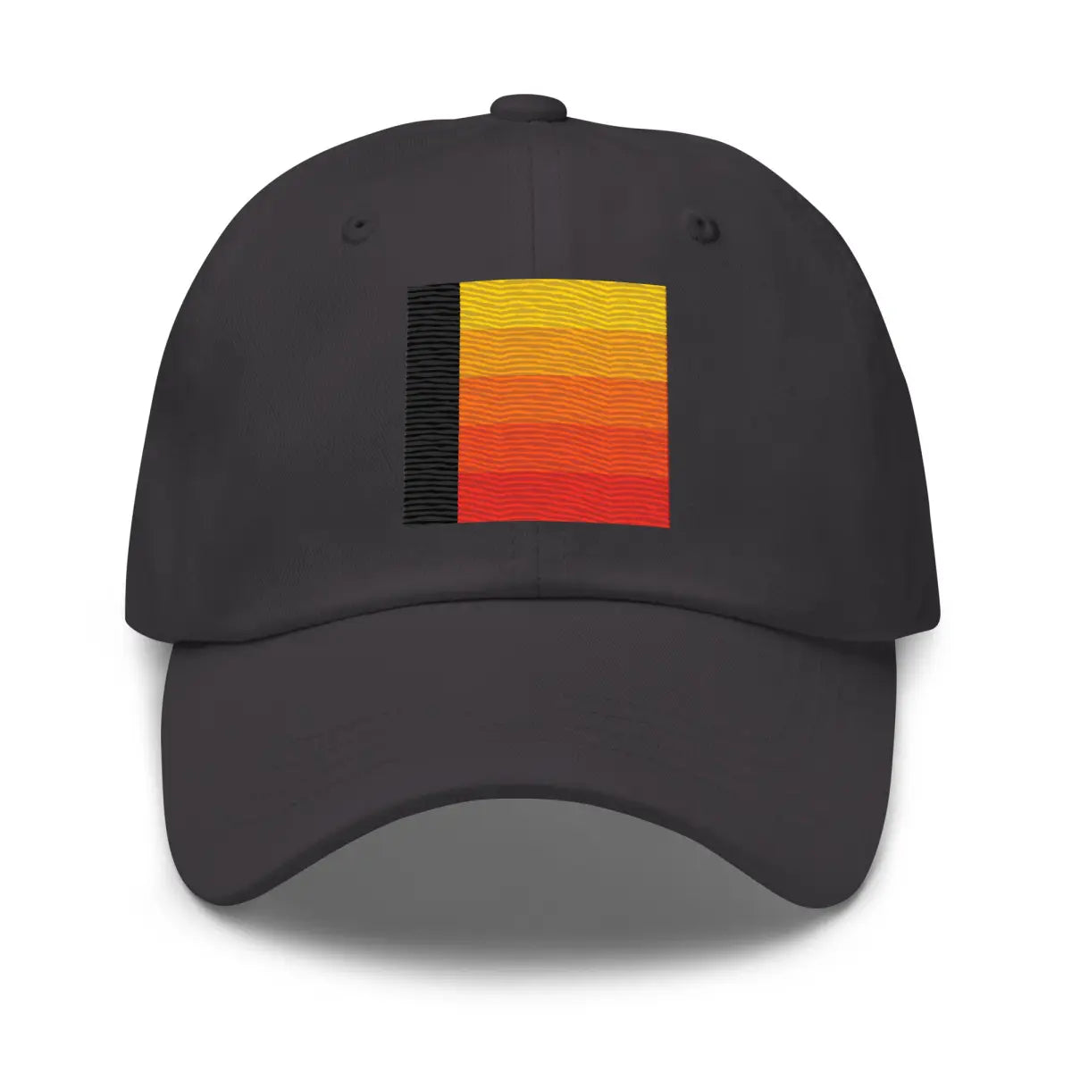 Orange Gradient AI Cap - Dark Grey