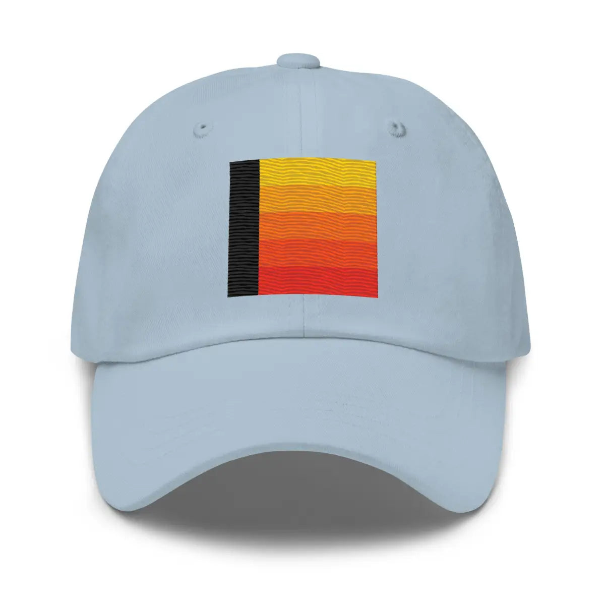 Orange Gradient AI Cap - Light Blue