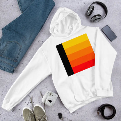 Orange Gradient AI Hoodie 3 (unisex)