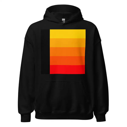 Orange Gradient AI Hoodie 3 (unisex) - Black / S