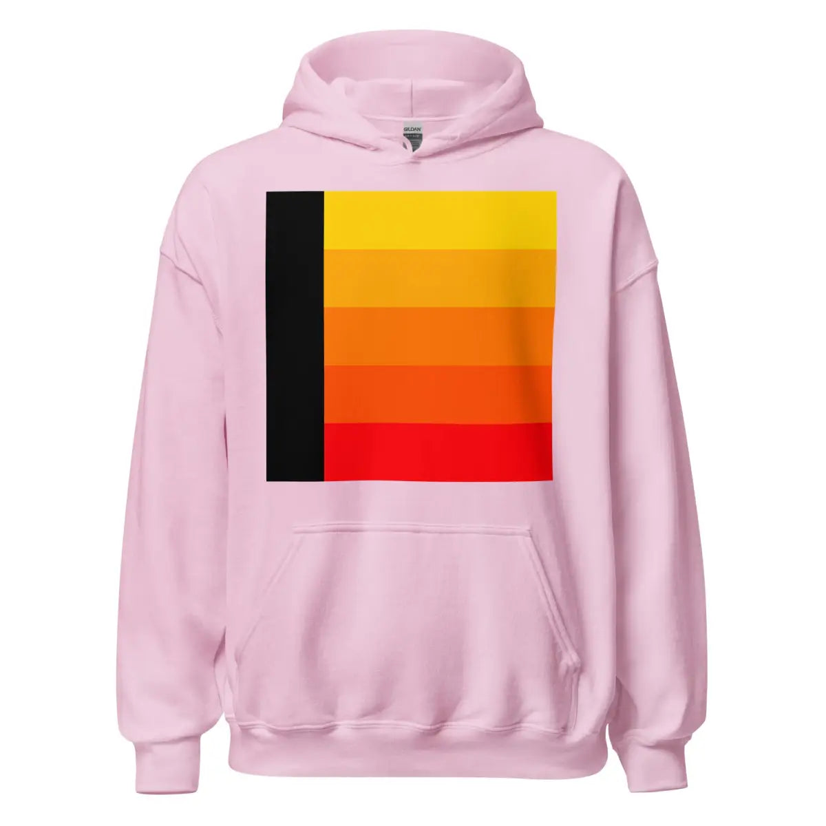 Orange Gradient AI Hoodie 3 (unisex) - Light Pink / S