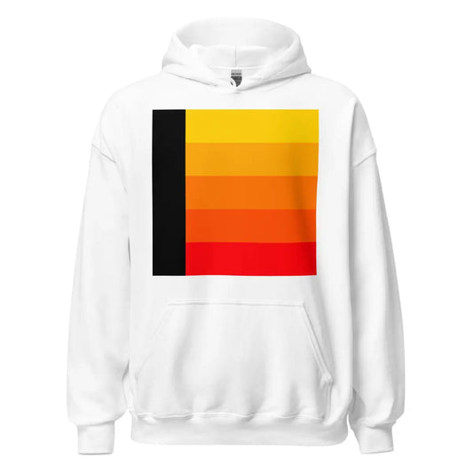 The Orange Gradient Ai Hoodie 3 (unisex) White / s.