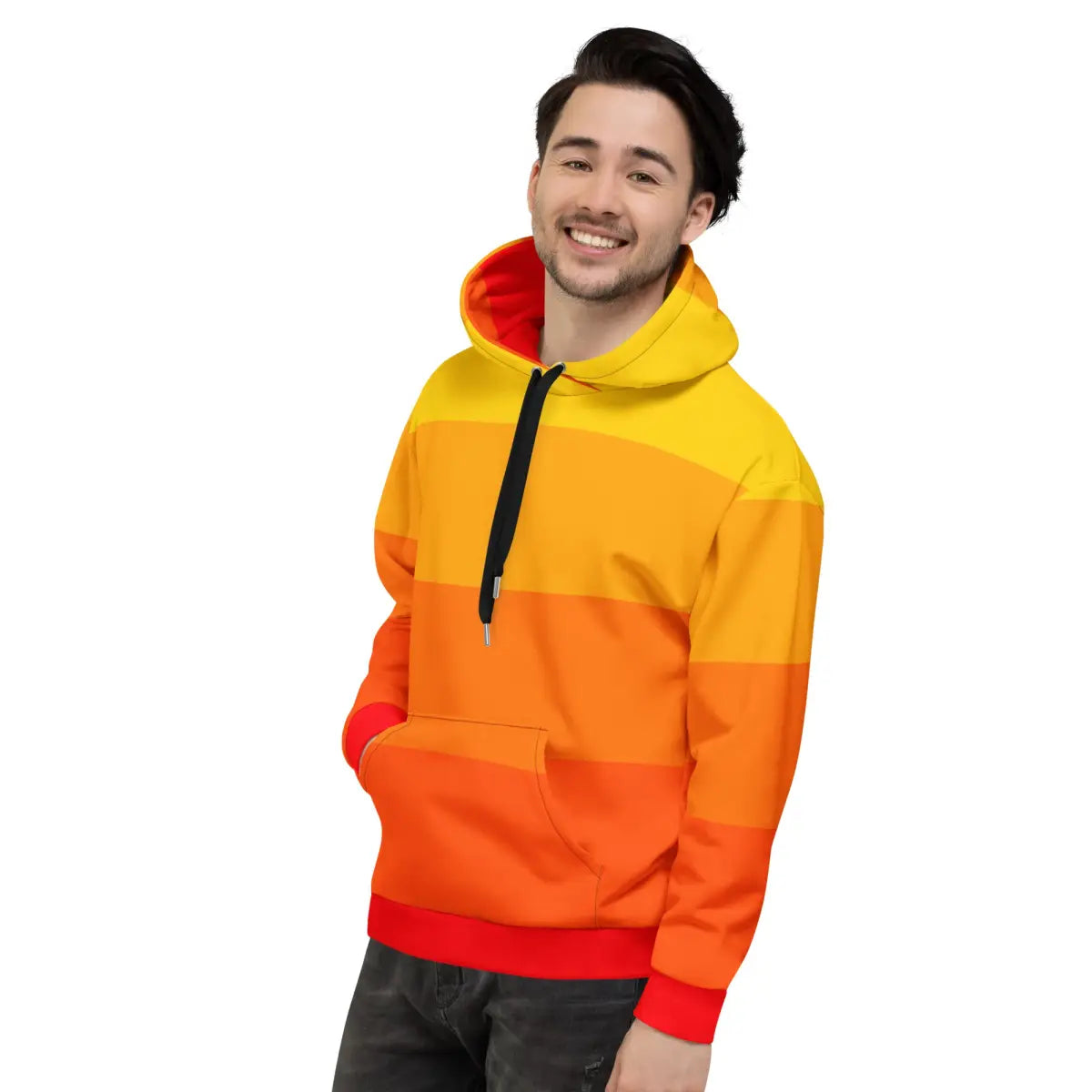 Orange Gradient AI Hoodie (unisex)