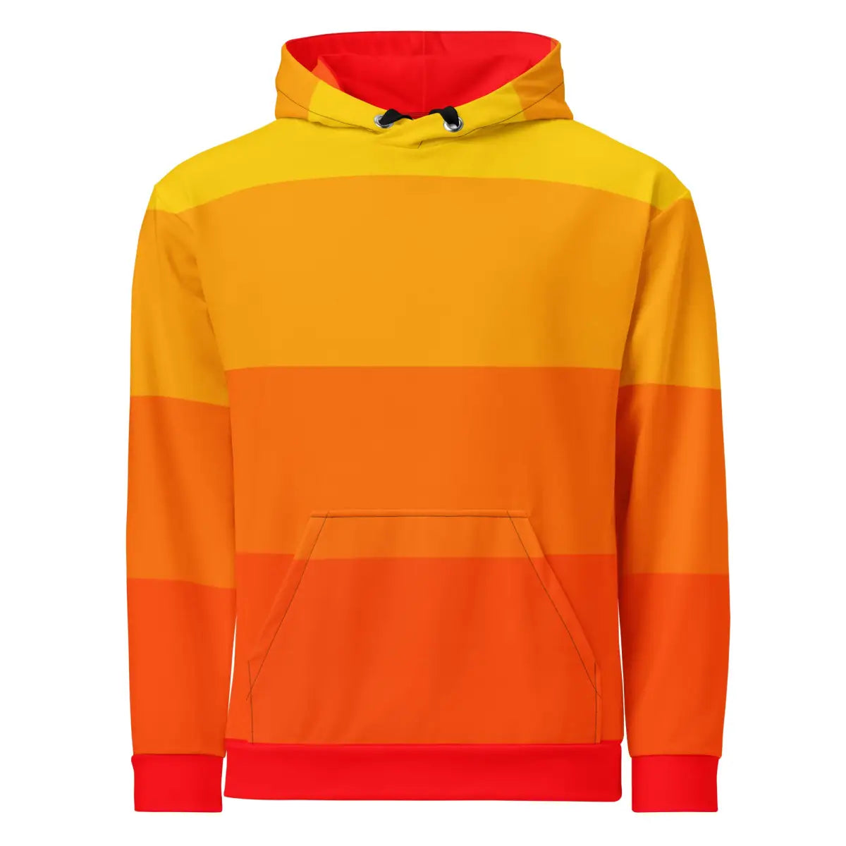 Orange Gradient AI Hoodie (unisex) - 2XS