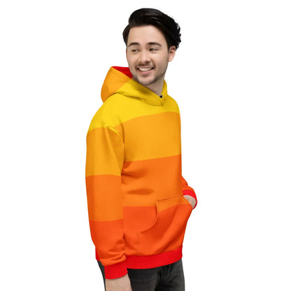 Orange Gradient AI Hoodie (unisex)