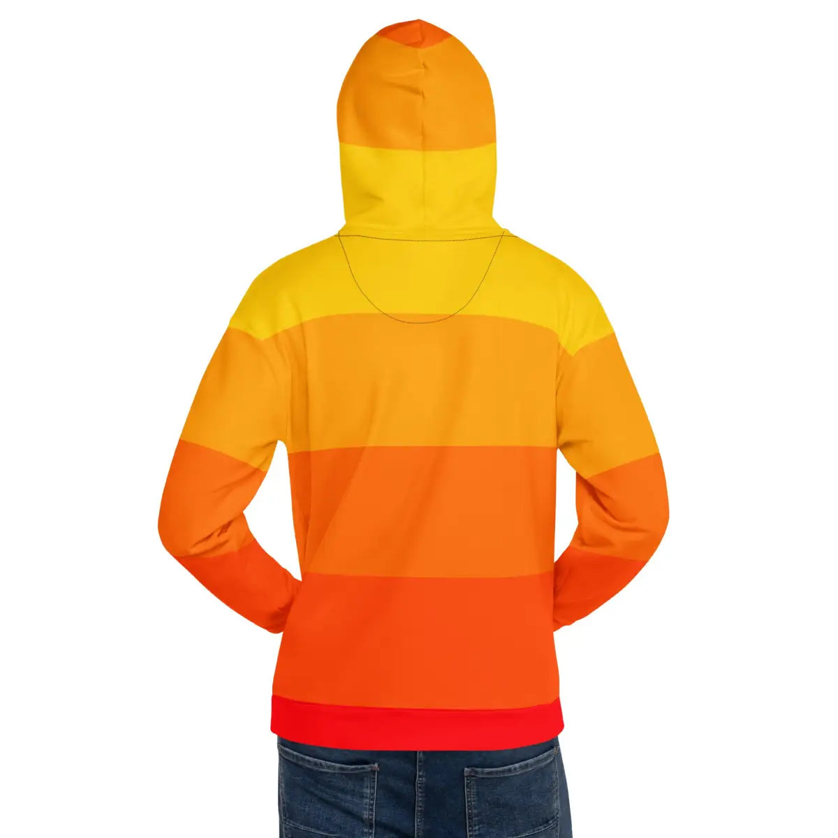 Orange Gradient AI Hoodie (unisex)