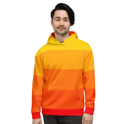 Orange Gradient AI Hoodie (unisex)