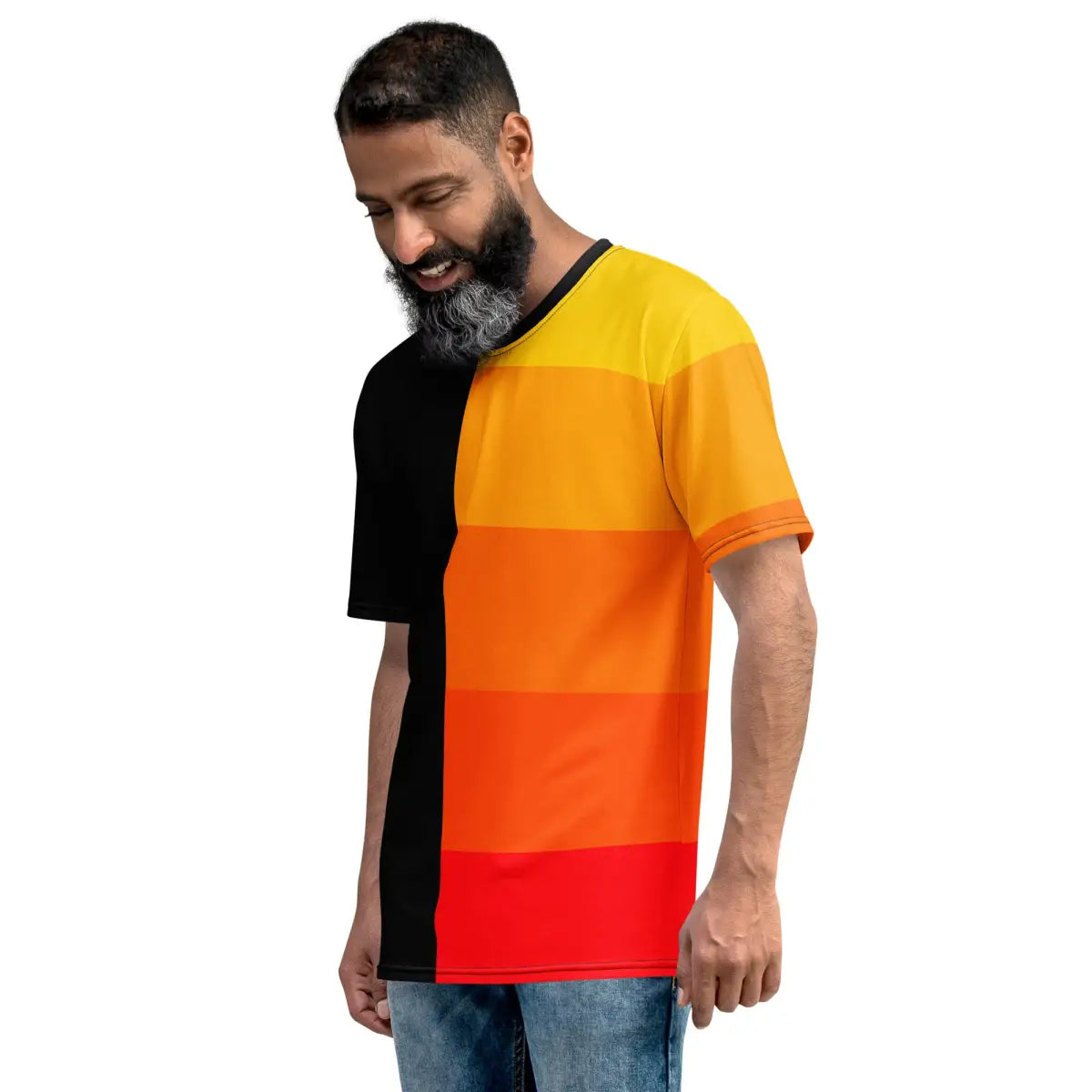 Orange Gradient AI T-Shirt (men)