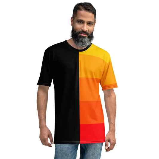 Orange Gradient AI T-Shirt (men)