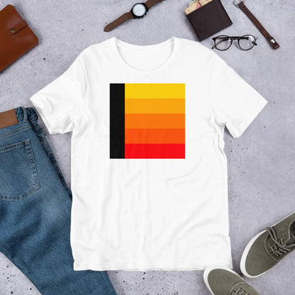 Orange Gradient AI T-Shirt (unisex)