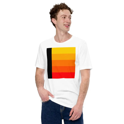 Orange Gradient AI T-Shirt (unisex)