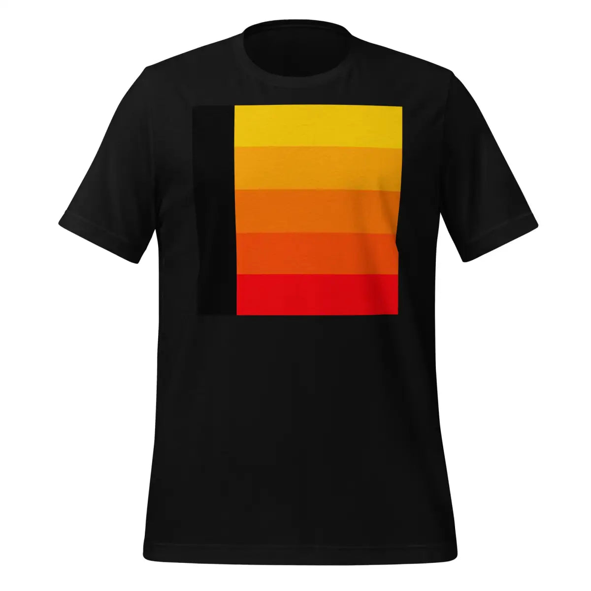 Orange Gradient AI T-Shirt (unisex) - Black / XS