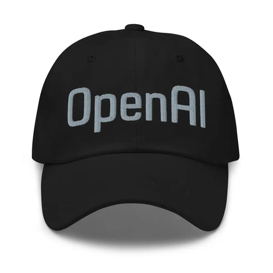 Original 2015-2017 OpenAI Logo Cap - Black