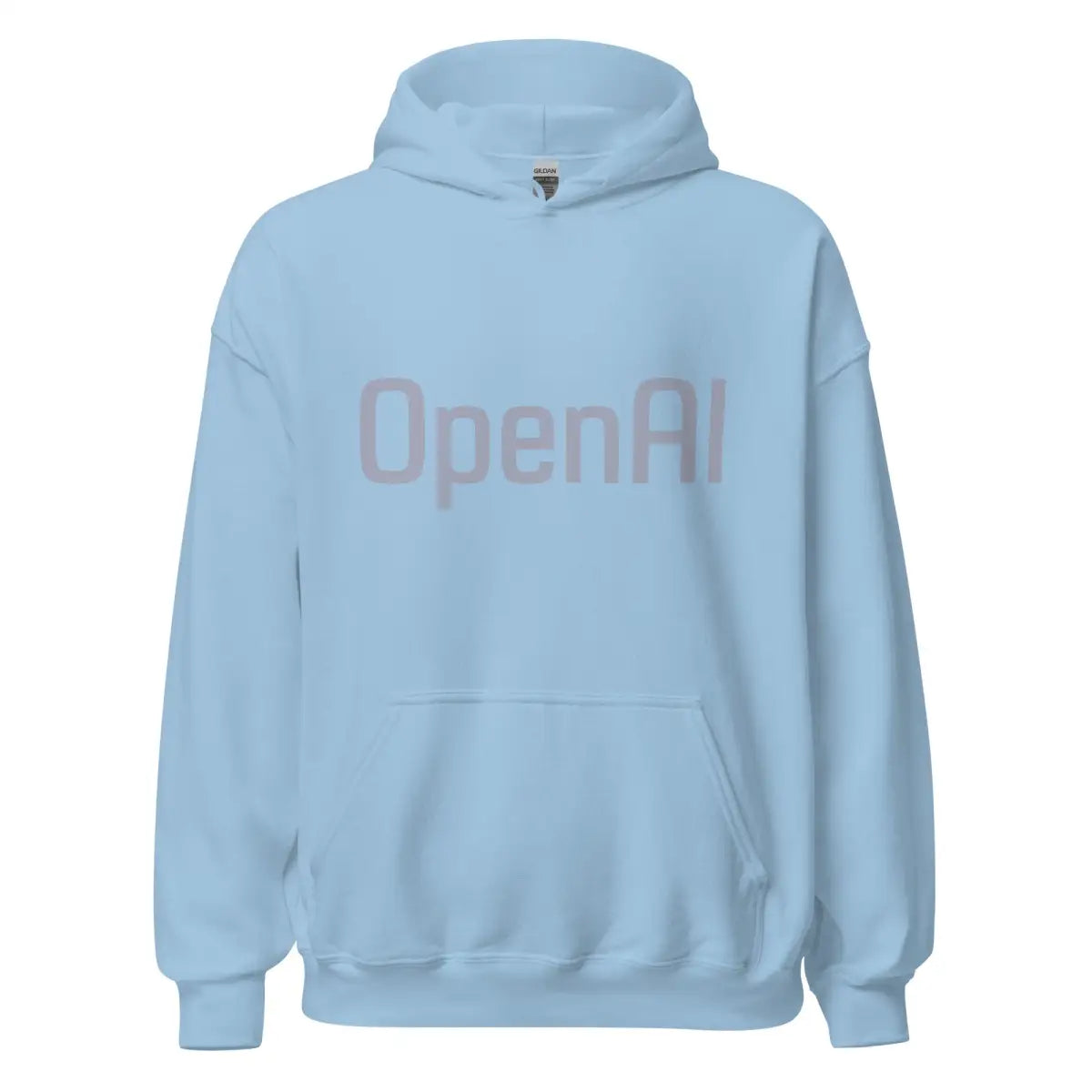 Original 2015-2017 OpenAI Logo Hoodie (unisex) - Light Blue / M