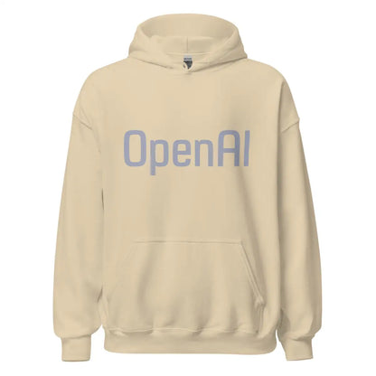 Original 2015-2017 OpenAI Logo Hoodie (unisex) - Sand / M