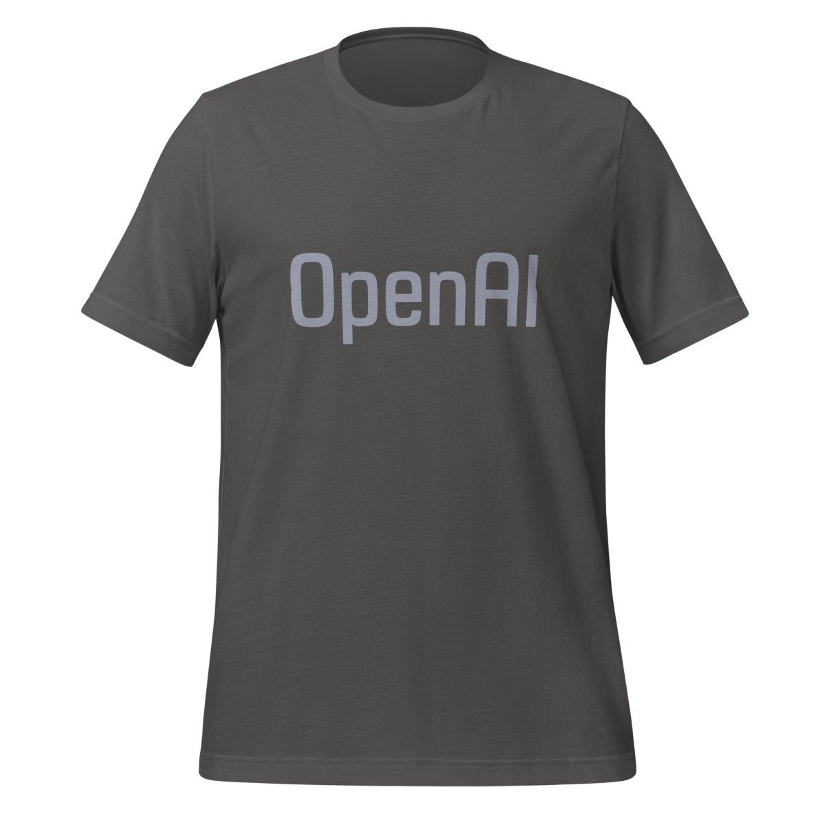 Original OpenAI Logo T-Shirt (unisex) - Asphalt - AI Store