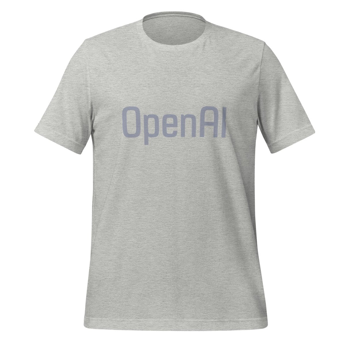 Original OpenAI Logo T-Shirt (unisex) - Athletic Heather - AI Store