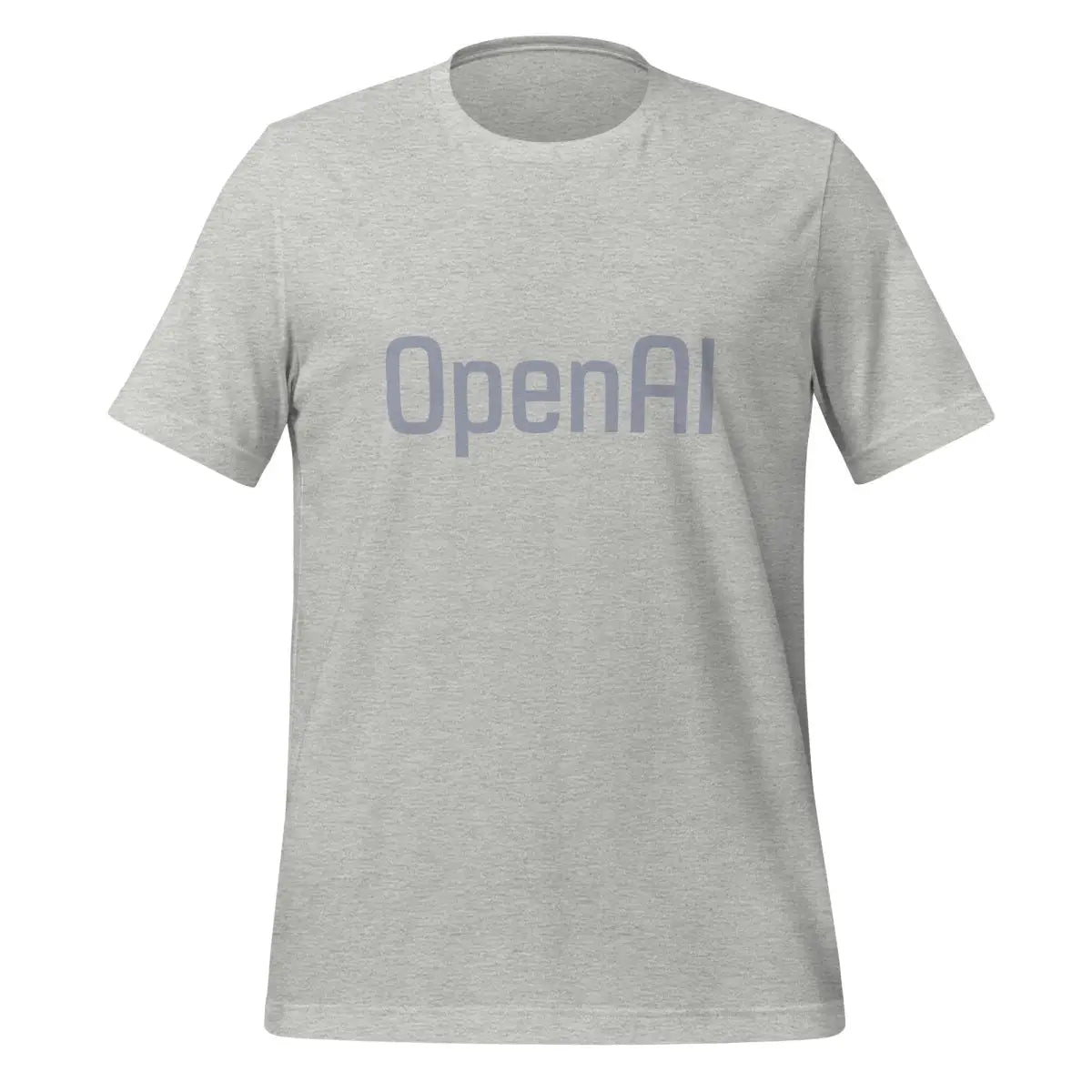 Original OpenAI Logo T-Shirt (unisex) - Athletic Heather / M