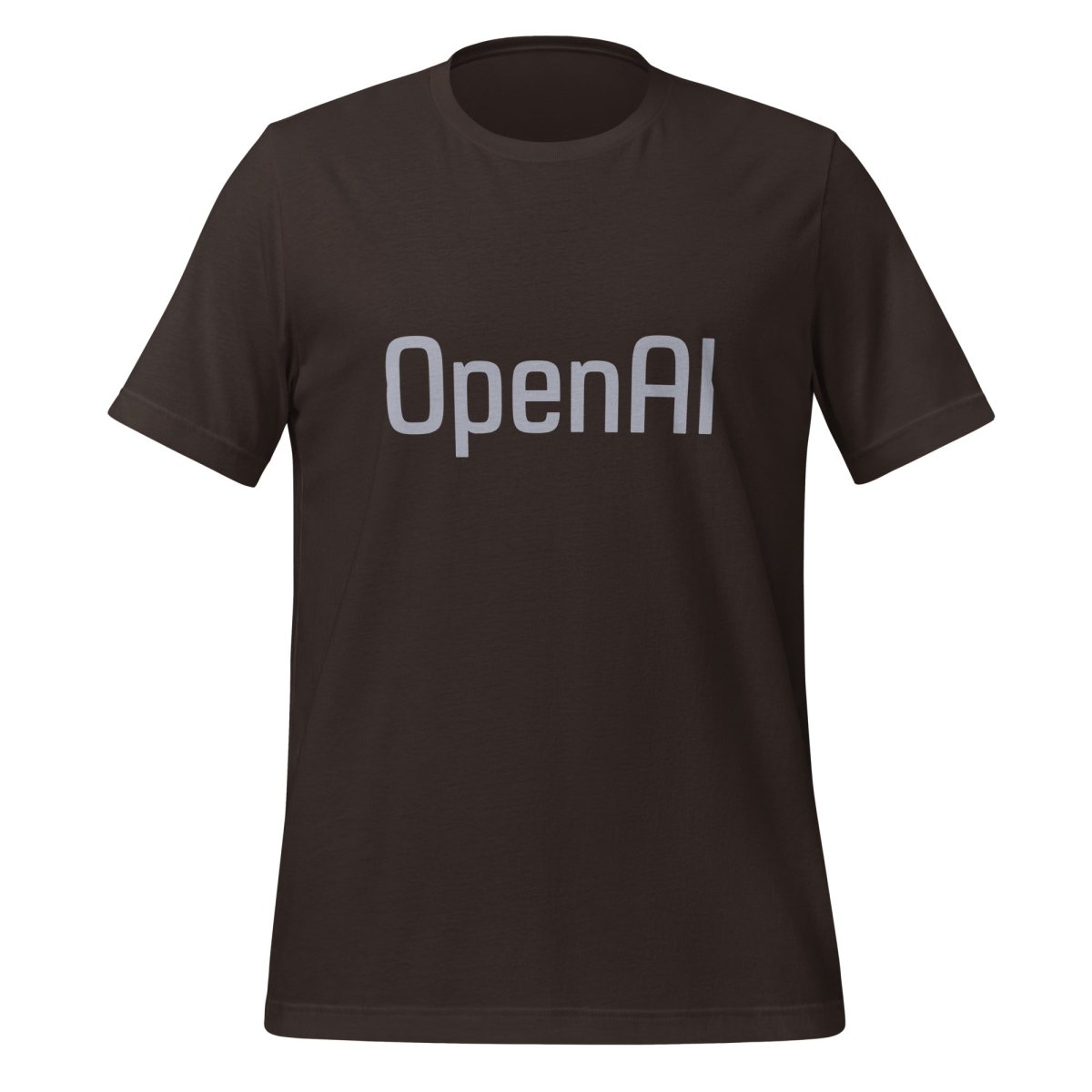 Original OpenAI Logo T-Shirt (unisex) - Brown - AI Store