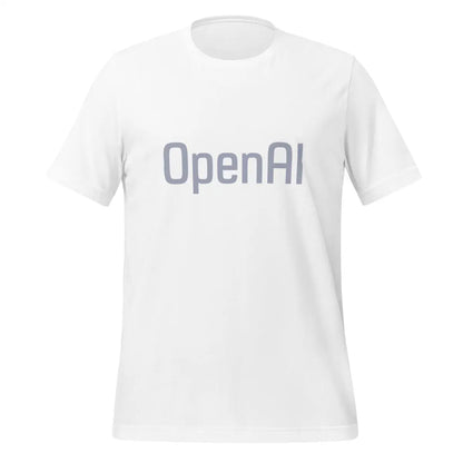 Original 2015-2017 OpenAI Logo T-Shirt (unisex) - White / XS