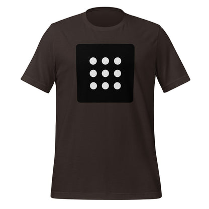 Original Perplexity Black Icon T-Shirt (unisex) - Brown - AI Store