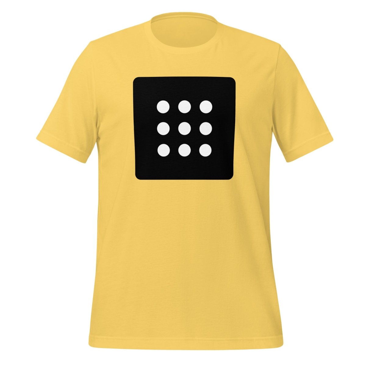 Original Perplexity Black Icon T-Shirt (unisex) - Yellow - AI Store