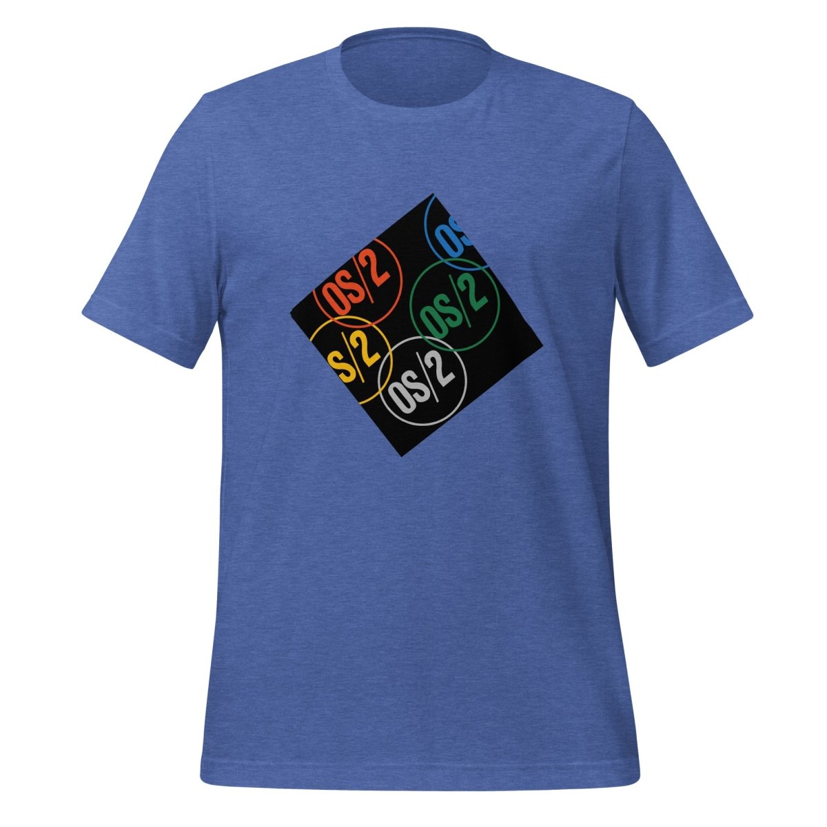 OS/2 Logo T - Shirt (unisex) - Heather True Royal - AI Store