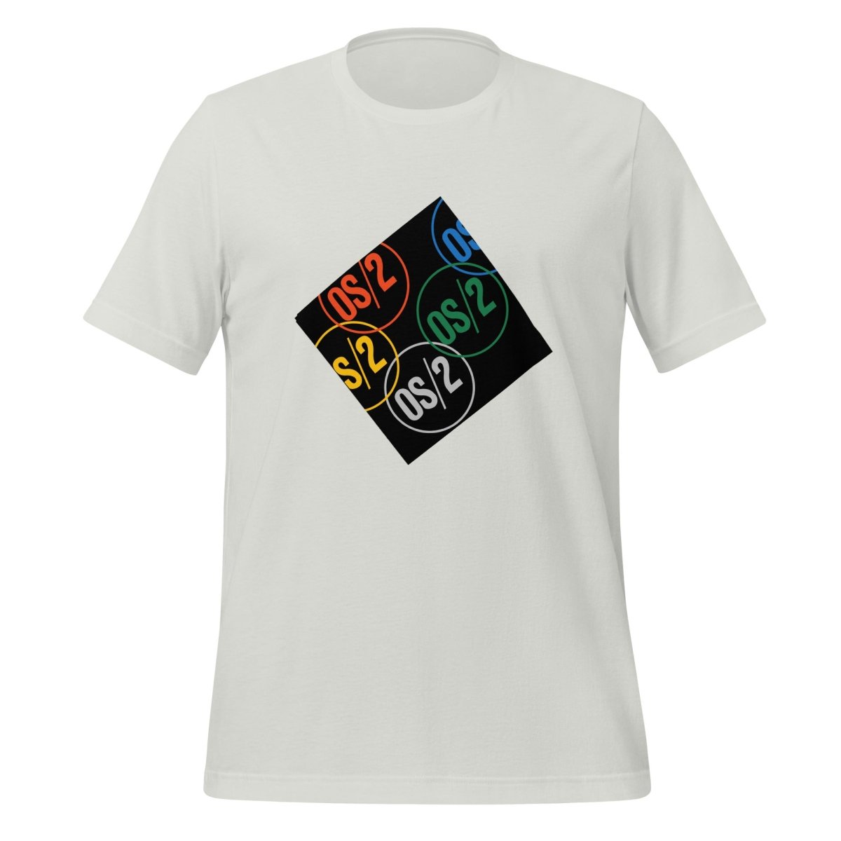 OS/2 Logo T - Shirt (unisex) - Silver - AI Store