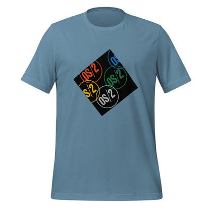 OS/2 Logo T - Shirt (unisex) - Steel Blue - AI Store