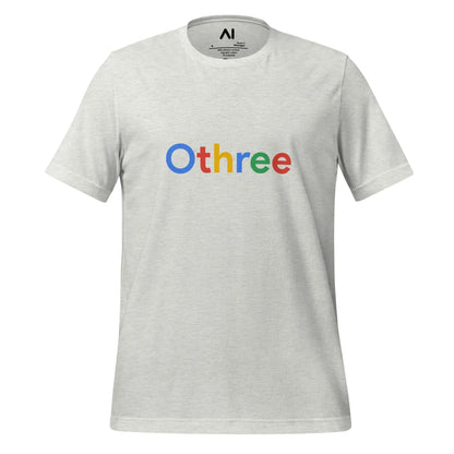 Othree Search Logo T-Shirt (unisex) - Ash / M