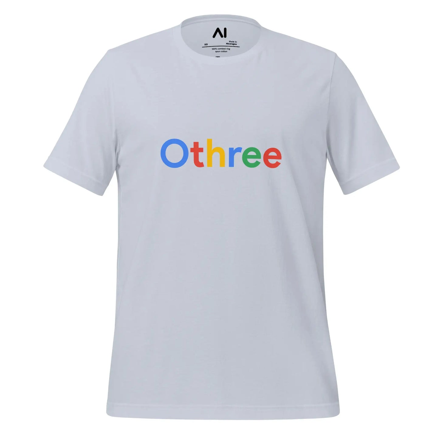 Othree Search Logo T-Shirt (unisex) - Light Blue / M