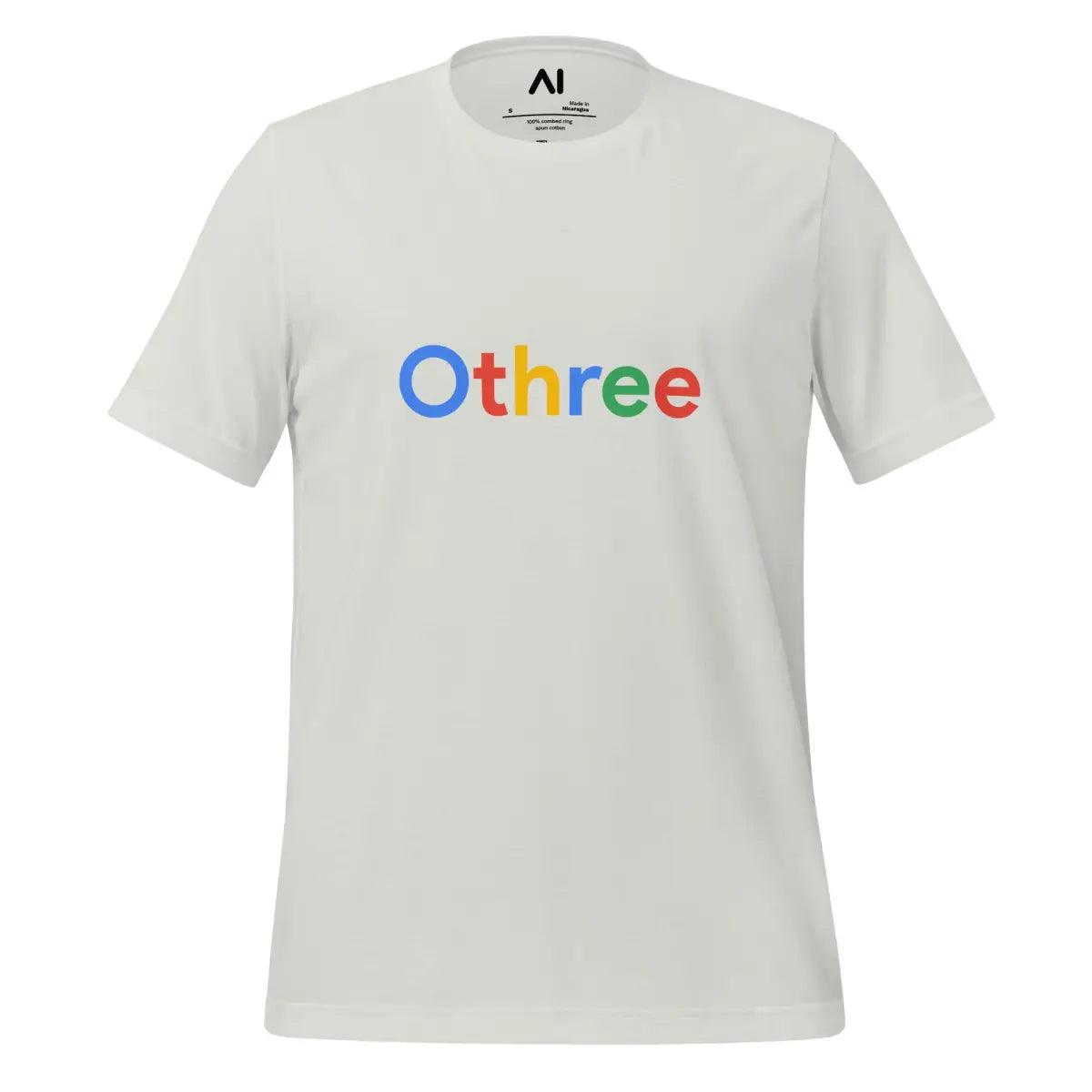 Othree Search Logo T-Shirt (unisex) - Silver / M